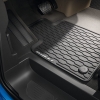 Rubber floor mats VW T7, All-weather, front, Titanium black, left steering wheel